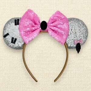 Gray Sequin Eeyore Winnie the Pooh Minnie Ears | Disney-Inspired Mouse Ears